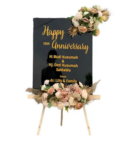 Papan Bunga Akrilik Smesco Convention Hall Jakarta