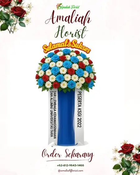 Standing Flowers Smesco Convention Hall Jakarta